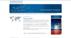 Desktop Screenshot of palmarine.gr